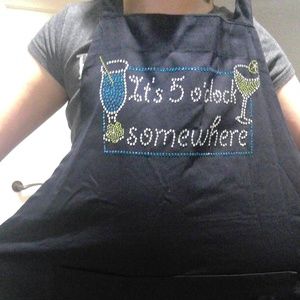 Happy Hour Bling Apron-new
